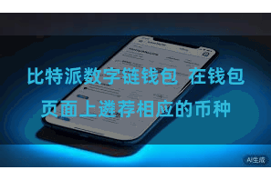 比特派数字链钱包 在钱包页面上遴荐相应的币种