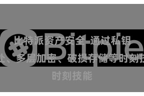 比特派资产安全  通过私钥惩处、多层加密、破损存储等时刻技能