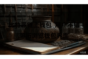 比特派链上钱包  用户不错落拓浏览钱包界面