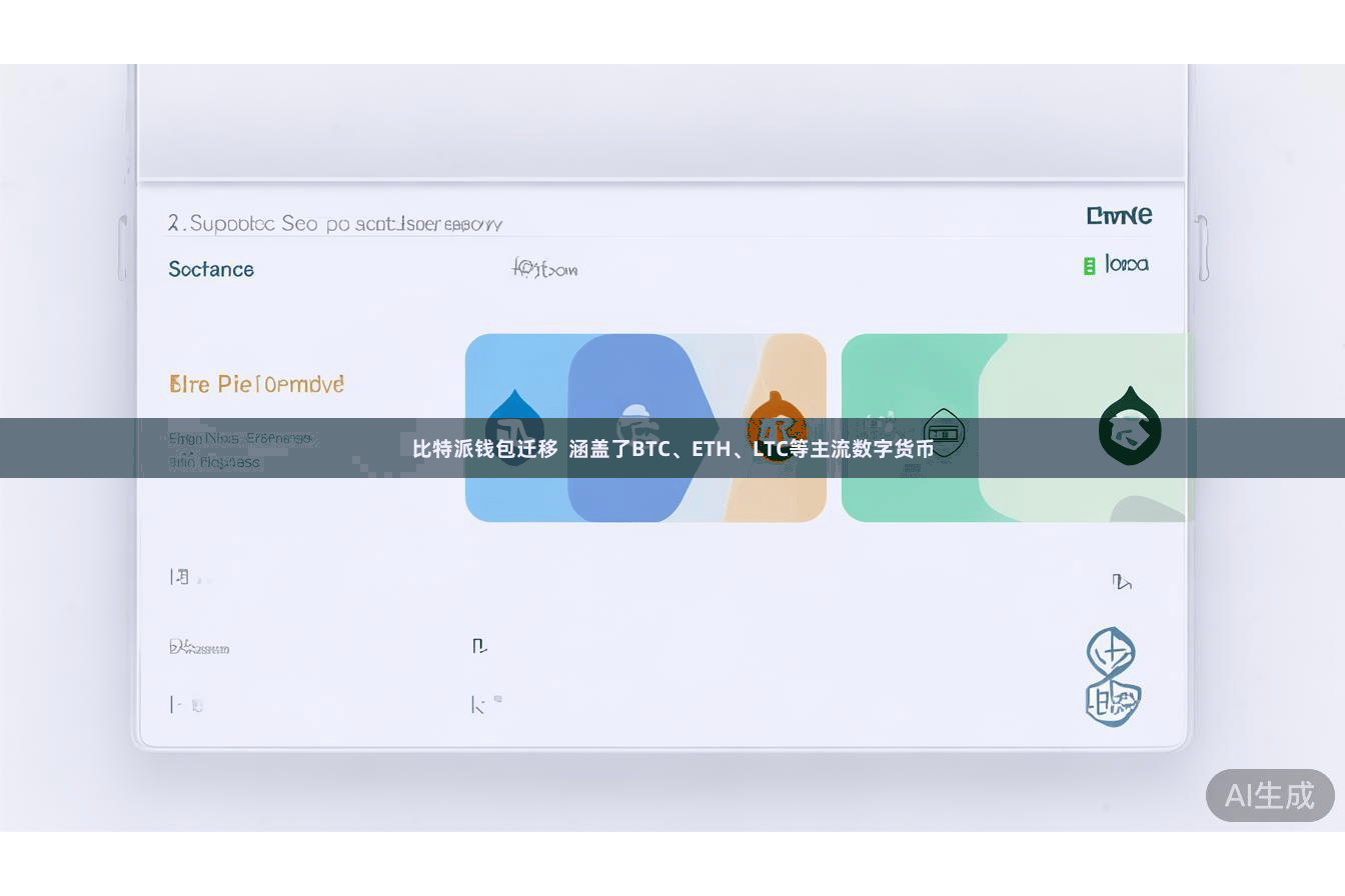 比特派钱包迁移  涵盖了BTC、ETH、LTC等主流数字货币